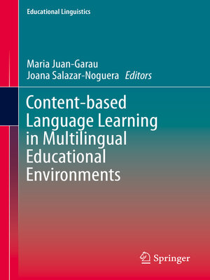 cover image of Content-based Language Learning in Multilingual Educational Environments